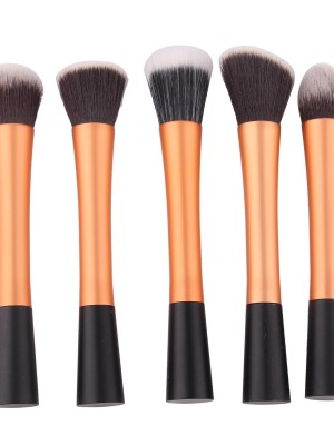 Premium Gold Makeup Brush for Foundation, Powder & Blush