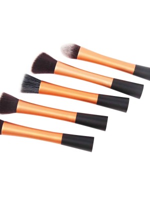 Premium Gold Makeup Brush for Foundation, Powder & Blush