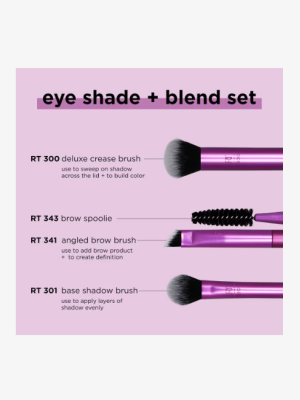 Eye Shade & Blend Eye Makeup Brush Set – Perfect for Seamless Eye Looks