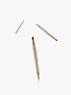 Dual-Ended Retractable Lip Brush