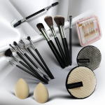 Complete Makeup Tool Set – Brushes, Blenders, Clean Pads & Nail Kit