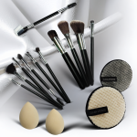 Full Makeup Tool Set – Brushes, Blenders, Clean Pads