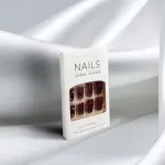 French Style Checker Press-On Nails