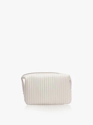Stylish Quilted Makeup and Toiletry Bag – Double-Zip Design